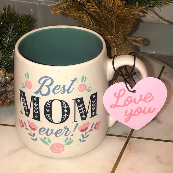 ✨NWT✨ BEST MOM EVER Ceramic Mug - Picture 1 of 6
